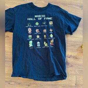 vintage mario bros tshirt